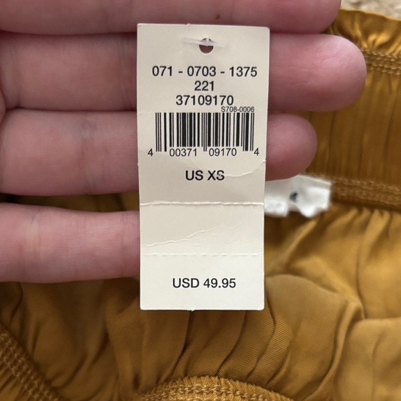 NWT Aerie Golden Tiered Ruffle Mini Skirt Size XS - Picture 6 of 10